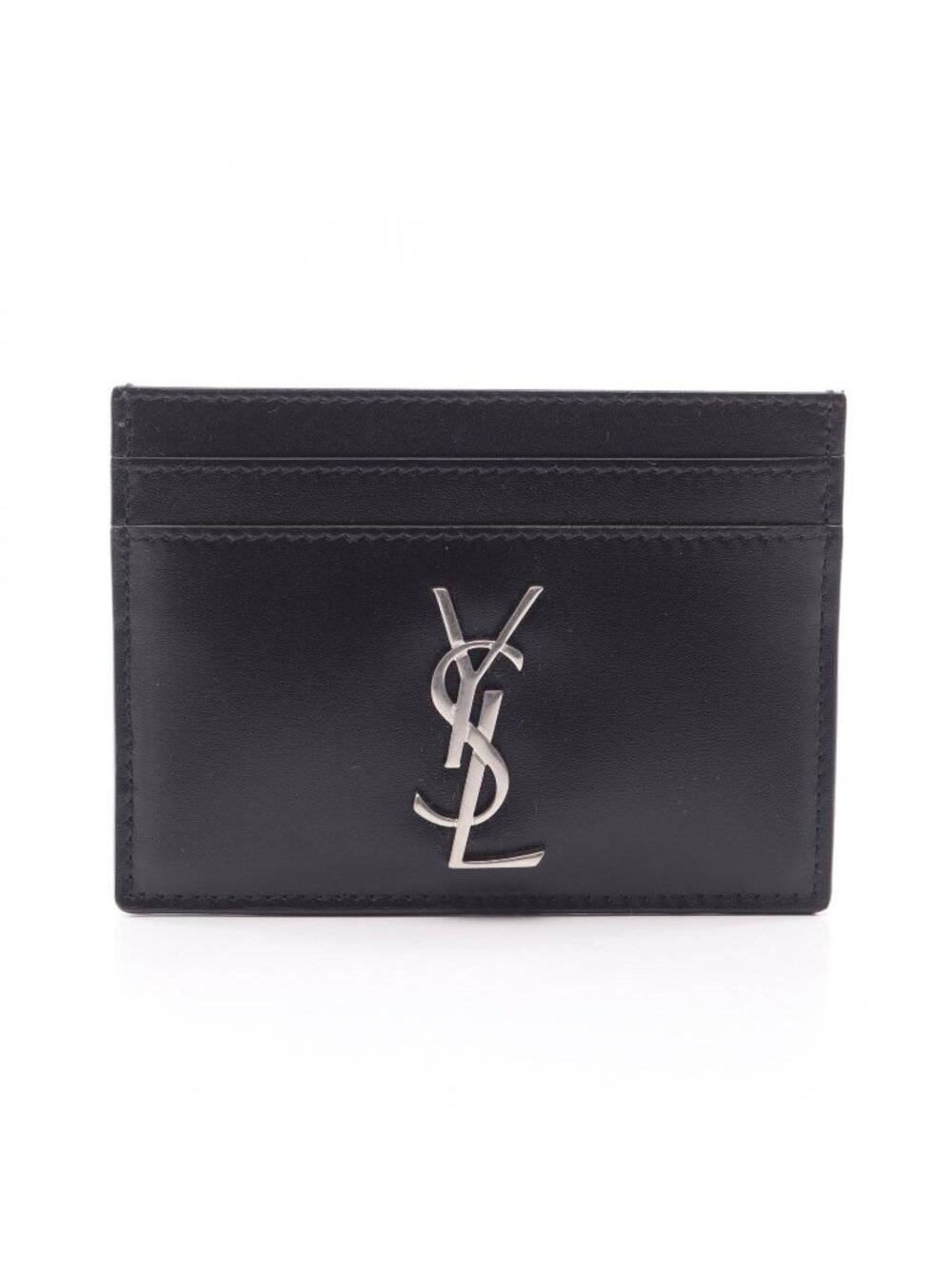 Saint Laurent Paris Card Case Cassandra Leather